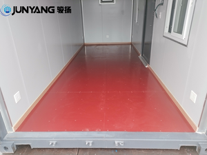 Método para Conectar Dos Contenedores de Oficina de 20 pies en una Unidad de 40 pies para Ahorrar Costos de Transporte para Clientes - Product Image 5