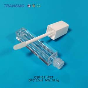 Tubes de baume à lèvres vides écologiques Tubes de gloss à lèvres pour animaux de compagnie Tubes de gloss à lèvres vides en gros avec brosse applicatrice - Product Image 6