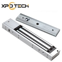 Minuterie électromagnétique LED 12V/24V dc, anti-défaillance, minuterie 280kg(600lbs), contrôle d'accès maglock, verrouillage magnétique pour porte en bois