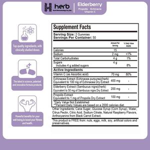 ODM/OEM Elderberry <b>Gummies</b> Supplement Private Label Daily Immune Support <b>Vitamins</b> Candy Form <b>for</b> <b>Adults</b> Not <b>for</b> Newborns 2 - Product Image 3