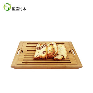 Étagère à pain en bambou et bois Hengsheng, plateau en bois pour boulangerie, plateaux de service - Product Image 2