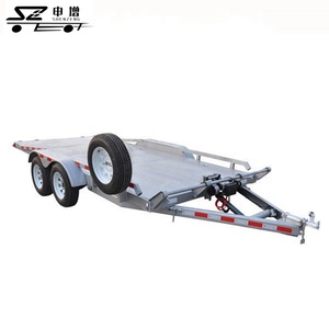 Carretilla plegable pequeña para coche, transportador, remolque, con gancho - Product Image 1