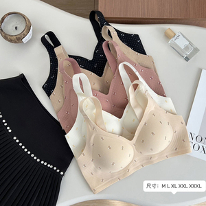 Seamless <strong>Bras</strong> for Women <strong>No</strong> Underwire Wireless Full Coverage Push up Bralette Comfort Scalloped T-Shirt <strong>Bra</strong> Summer Everyday - Product Image 6