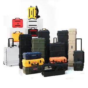 Hard Plastic Cases SHBC Factory Toolbox Flight IP67 Shockproof Protective Hard Plastic Case Tool Set Box With Foam Inside