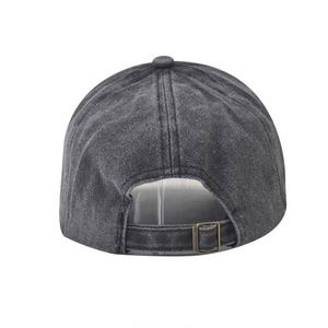 Gorra de Béisbol Vintage Lavada y Desgastada al por Mayor, Nueva Gorra Deportiva de Béisbol de Dos Tonos y Color Sólido - Product Image 5