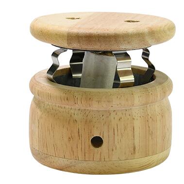 Оптовая продажа, натуральный Портативный Бамбуковый мокса контейнер прижигание коробка