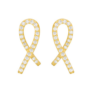 Eleganti Orecchini a Perno con Cuori Intrecciati, Stile Coreano, Gioielli da Donna alla Moda, per Uso Quotidiano, Regalo Chic - Product Image 5