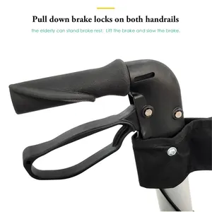 Senyang — marcheur pliable en aluminium pour personnes âgées, modèle pour l'extérieur, léger, pour personnes âgées - Product Image 4