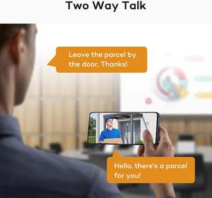 Caméra de sécurité IP PoE HD PTZ 6MP, suivi humain et détection de véhicules, zoom numérique 5X, audio bidirectionnel, <span class=keywords><strong>vision</strong></span> nocturne couleur intelligente - Product Image 6
