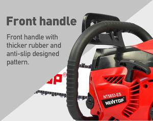 Motosega a Benzina <span class=keywords><strong>2</strong></span> Tempi 52cc 2000W di Alta Qualità, Potente, Durevole e Facile da Usare per il Taglio del Legno - Product Image 3