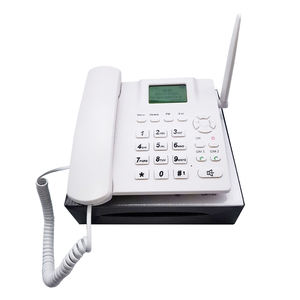 Téléphone <span class=keywords><strong>fixe</strong></span> <span class=keywords><strong>sans</strong></span> <span class=keywords><strong>fil</strong></span> bureau GSM quadri-bande avec <span class=keywords><strong>double</strong></span> sim - Product Image 5