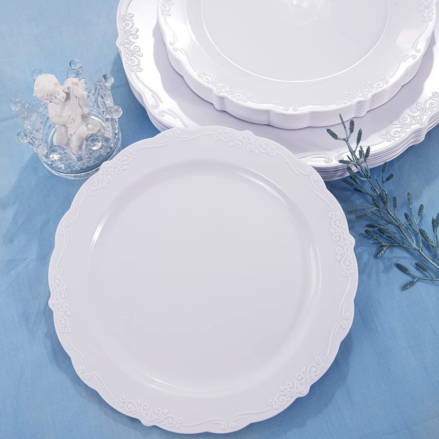Blanc 10 pouces