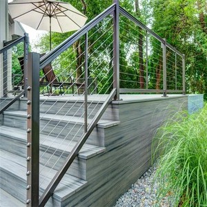Prima Modern Invisible Grille Wire Cable Railing Safety <span class=keywords><strong>Balustrade</strong></span> for High Rise Building Balcony Rail - Product Image 5