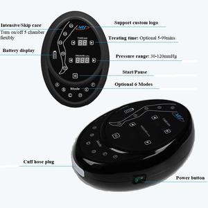 Solusi revolusioner untuk Unit terapi kompresi DVT portabel 5 ruang pemijat tekanan udara untuk penghilang nyeri kaki - Product Image 3