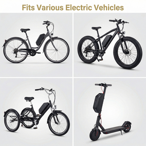 อุปกรณ์ติดตาม GPS ลิเธียมไอออน48โวลต์30Ah แบตเตอรี่สกู๊ตเตอร์ยางอ้วน1800วัตต์ - Product Image 4