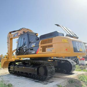 Excavadora de cadenas Caterpillar CAT330 usada de 30 toneladas, excavadora mediana de segunda mano, motor modelo 2018, excelente estado, precio reducido - Product Image 2