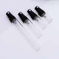 Flacons vaporisateurs de parfum de 2 ml, 3 ml, 5 ml, 10 ml, petits flacons en verre avec pompe pulvérisatrice en plastique, mini flacons testeurs