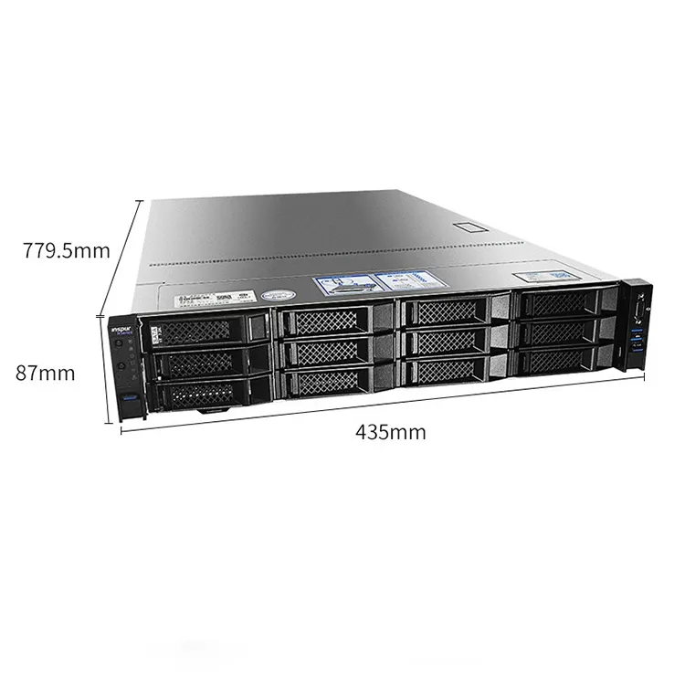 Inspur 5280m5 M6 Win Web Hosting Nas Server System 2u25ベイストレージコンピューターラックWindows Server 2022 Cal Server