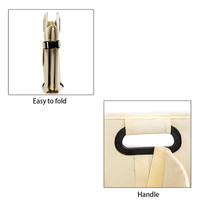 Boîte de rangement pliable multi-compartiments pour coffre de voiture, en tissu non tissé imperméable, 4 à 7 compartiments, grand espace organisateur, facile à transporter
