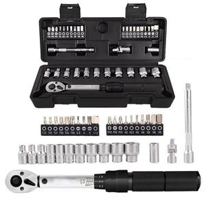 Jeu de clés dynamométriques polyvalentes <span class=keywords><strong>35</strong></span> <span class=keywords><strong>pcs</strong></span> 1/4 pouces pour vélo 2-20N.m Kit d'outils de réparation de vélo - Product Image 1