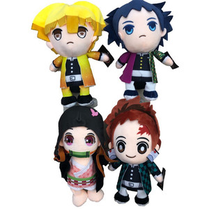 <span class=keywords><strong>Demon</strong></span> Slayer recién llegado muñeco de peluche juguetes de dibujos animados para bebés para niños juguete suave con relleno de algodón PP - Product Image 3