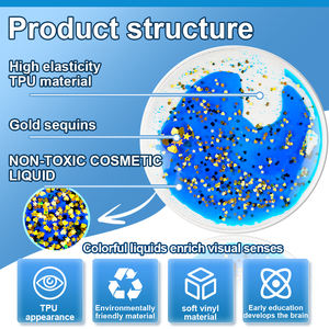 Juguetes Sensoriales <span class=keywords><strong>de</strong></span> Goma Suave para Niños con Necesidades Especiales, Utilizados en Guarderías, Juguetes <span class=keywords><strong>de</strong></span> Goma Suave Rellenos <span class=keywords><strong>de</strong></span> Líquido - Product Image 5