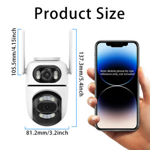 ICSEE Dual Lens WiFi PTZ <b>Camera</b> HD 10M <b>Night</b> Vision Cloud Storage Voice Intercom Home Security Monitor - Product Image 4