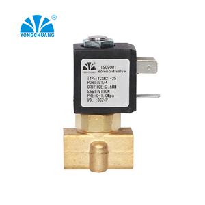 Válvula <span class=keywords><strong>Solenoide</strong></span> de Latón Miniatura de Acción Directa Yongchuang YCSM21 con Certificación CE, Orificio de <span class=keywords><strong>Agua</strong></span> <span class=keywords><strong>Caliente</strong></span> de 2.5mm <span class=keywords><strong>para</strong></span> Bebidas - Product Image 2
