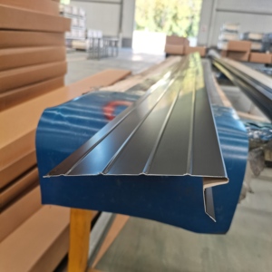 F8 F5 10 Fuß Schwarzer Aluminium-Tropfkantenstreifen - Product Image 2