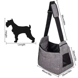 कस्टम पोर्टेबल पालतू एयरलाइन कैरियर यात्रा बैग 10 ~ 13lb छोटे कुत्तों के लिए - Product Image 4