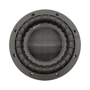 Altavoz Subwoofer de audio para coche de 6 pulgadas de competición Sub RMS 400W altavoz de graves de perforación fuerte 6,5 pulgadas 800W pico SPL Subwoofer de coche