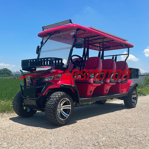 Buggy de <span class=keywords><strong>chasse</strong></span> électrique 6 places certifié CE 48V voiturette de golf 4x4 vente du fabricant - Product Image 4