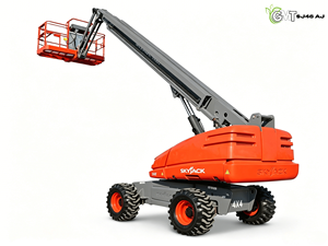Plataforma Elevadora Articulada Usada Skyjack SJ46 <span class=keywords><strong>AJ</strong></span> 14m 4WD para Terrenos Difíciles |   CE |   EPA |   Plataforma de Trabajo Aérea con Motor Diésel EURO 5, 4680 kg - Product Image 2
