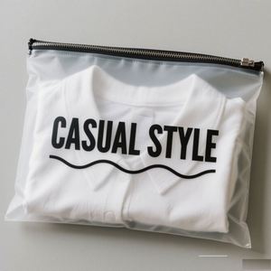Bolsas con Cierre Personalizadas al por Mayor, con Logotipo Serigrafiado, Autosellables, Hechas de Materiales Reciclados EVA/PE, Color Personalizado, para Calcetines, Zapatos y Peluches - Product Image 3