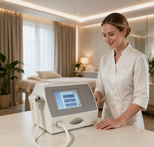Appareil professionnel de radiofréquence fractionnée à micro-aiguilles pour le corps, le visage, la rééducation cutanée et l'élimination des cicatrices - Product Image 1