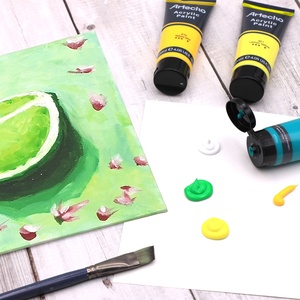 <span class=keywords><strong>Peinture</strong></span> <span class=keywords><strong>acrylique</strong></span> Artecho pour artiste, vert olive clair, couleurs de <span class=keywords><strong>peinture</strong></span> <span class=keywords><strong>acrylique</strong></span> 120 ml/4,05 oz, <span class=keywords><strong>tube</strong></span>, fournitures artistiques pour les arts plastiques - Product Image 3