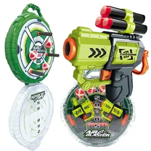 Jouets d'extérieur EPT 2-en-1 Mini pistolet à balles souples Jeu de tir Pistolet à balles souples en mousse