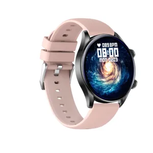 कैमरा संगीत नियंत्रण एंड्रॉयड घड़ी निर्माता SpO2 दिल दर ट्रैकर फिटनेस Smartwatch