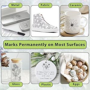 Manufacturer Custom Low MOQ <strong>Sharpie</strong> 0.4mm <strong>Ultra</strong> <strong>Fine</strong> <strong>Point</strong> Permanent Ink Marker Pen Set Premium Waterproof - Product Image 6