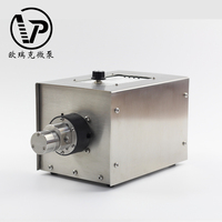 Bomba de Engranajes Mini de Acero Inoxidable de Grado Alimenticio 24V con Motor Electromagnético para Bajas Presiones de Líquido en la Industria Automotriz Orient MG200XBWBS