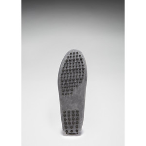 Laced Driving Loafers, <b>Slate</b> Grey Suede - Product Image 1