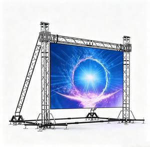 P2.6 Outdoor Rental LED <b>Screen</b> 500×500mm High Definition Video <b>Wall</b> for Stage Shows - Product Image 1