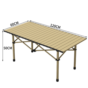 <span class=keywords><strong>Tavolo</strong></span> <span class=keywords><strong>da</strong></span> Picnic pieghevole in alluminio di buona qualità <span class=keywords><strong>tavolo</strong></span> <span class=keywords><strong>da</strong></span> <span class=keywords><strong>campeggio</strong></span> quadrato pieghevole in alluminio - Product Image 2