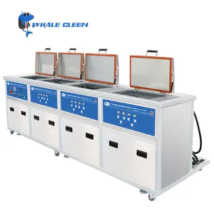 Guangdong Blue Whale 1200W 38L Professional Four Tanks Industrial Ultrasonic Cleaner Machine
