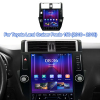 Pantalla Táctil Android para Prado con GPS Integrado, CarPlay, Mirror Link, WiFi, Radio MP3, Audio de Alta Resolución, DSP, CD, Cámara de Reversa y DVR