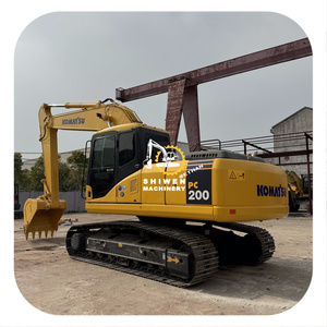 Excavatrice sur chenilles hydraulique d'occasion Komatsu PC200-7 PC200-8 d'origine du Japon, à bas prix, vente garantie qualité - Product Image 1