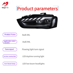 Gruppo proiettore a LED modificato per <span class=keywords><strong>Audi</strong></span> <span class=keywords><strong>A4</strong></span> B8.5 B9.5 2012 2013-2015 <span class=keywords><strong>accessori</strong></span> per auto luci anteriori per B8.5 B9.5 - Product Image 4