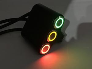 Accesorios para Motos, Interruptor de Faro Trifunción para Motocicleta, Botón de Encendido/Apagado Automático con Luz LED - Product Image 5
