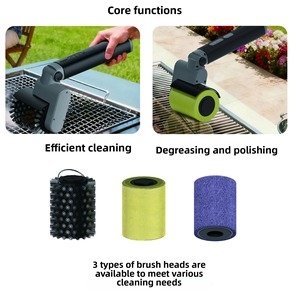 Nuevo Cepillo Eléctrico para Barbacoa, Cepillo <span class=keywords><strong>de</strong></span> Limpieza <span class=keywords><strong>de</strong></span> Alta Potencia para Parrillas y Rejillas, Cepillo Eléctrico para Barbacoa - Product Image 4