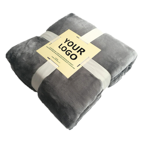 ผ้าห่มนวมพิมพ์ลายตามสั่งสำหรับขายส่ง ผ้าห่มนุ่ม อุ่นสบาย หรูหรา เหมาะสำหรับใช้บนเครื่องบิน ใช้ในเทศกาลต่างๆ ผ้าฟลานเนลสำหรับเตียงคู่ ฤดูหนาว - Product Image 1